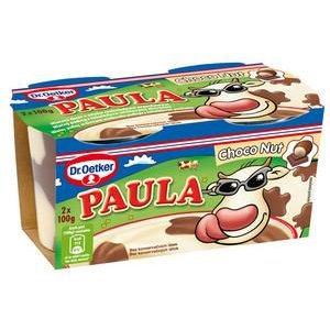 Paula - pudingový dezert s čokoládovo-orieškovou príchuťou 2x100g