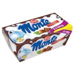 Zott Monte - Mliečny dezert čokoládový s lieskovými orieškami 4 x 55g