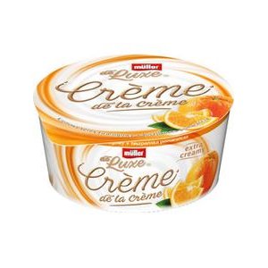 Müller de Luxe Créme de la Créme - Tvarohový krém s Pomarančom 135 g