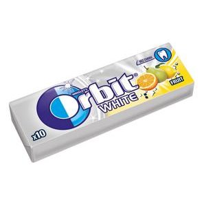 Žuvačka Orbit White Fruit 14g (10 dražé)