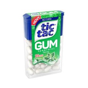 Tic Tac gum 12,1g spearmint