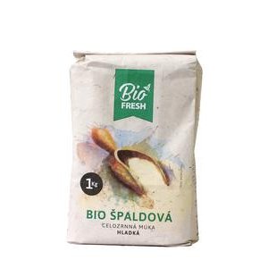 Bio múka Špaldová celozrnná hladká Fresh Bio 1kg