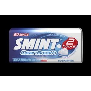 Smint Clean Breath - 2 hodiny čistí dych Peppermint 35g/50ks