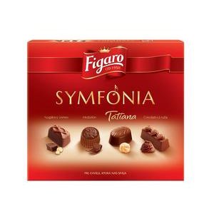 Symfónia Figaro dezert - výber 4 druhov praliniek z mliečnej čokolády 151 g