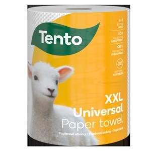 Papierové utierky Tento Universal XXL - 1 kotúč, 2 vrstvy, 80 m (±5%), 348 útržkov