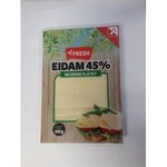 Fresh plátky Eidam Neúdené - polotvrdý, zrejúci, polotučný plátkový syr 100g