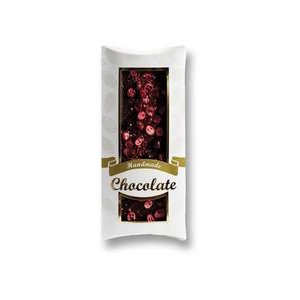 Chocolate Handmade zdobená kúskami ovocia - Brusnica a Ríbezľa 100 g