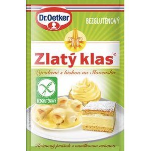 Zlatý klas Dr.Oetker - Krémový prášok s vanilkovou arómou bezgluténový 40 g