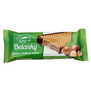 Belanky oblátky s Lieskovo-orieškovou náplňou 35g - obvodovo máčané v poleve