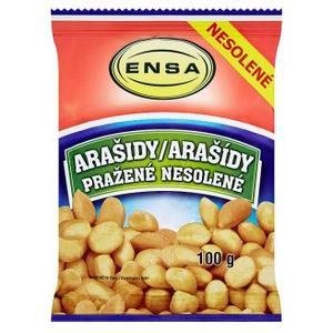 Arašidy nesolené 100g Ensa