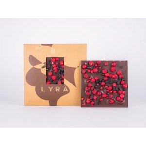 LYRA Naša Dark - horká čokoláda s posypom 80g