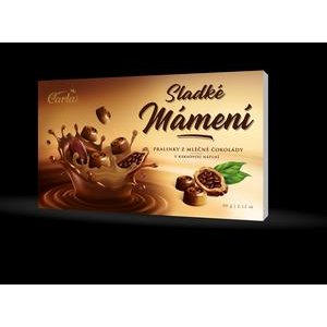 Sladké mámenie - pralinky z mliečnej čokolády s kakaovou náplňou 60 g
