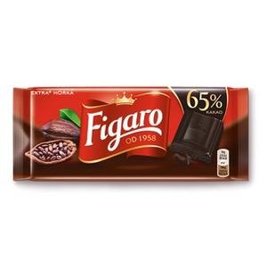 Figaro čokoláda Extra Horká - 65% kakaa 80 g