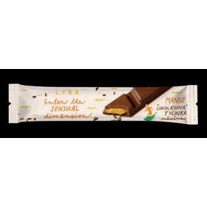 Lyra tyčinka - Mliečna čokoláda s Mangovou náplňou 33 g