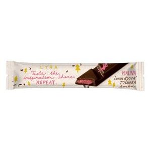 Lyra tyčinka - Horká čokoláda s Malinovou náplňou 33 g