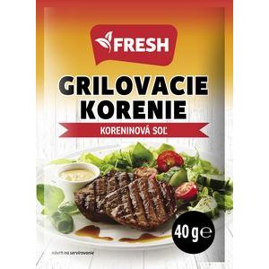 Grilovacie korenie - Koreninová soľ na grilovanie mäsa Fresh 40g