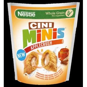Cini-Minis Apple Crush 350 g - cerealne vankusiky s jablkovo-skoricovou naplnou