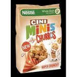 Cini-Minis Churros 400 g - cerealne trubicky so skoricou, s vitaminmi a zelezom