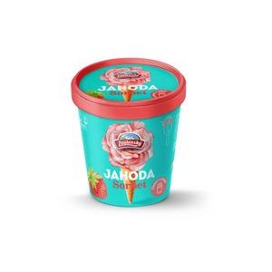 Zvolenský Sorbet 420ml/Jahoda