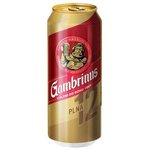 Gambrinus 12° - pivo ležiak svetlý 0,5 l / plechovka