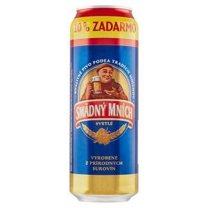 Pivo Smädný mnich 10° v pechovke 500+50ml zdarma