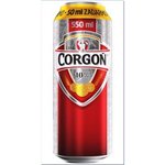 Pivo Corgon 10% svetly 500ml+50ml/plechovka
