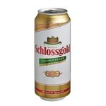 Pivo Schlossgold nealko 0,5l/plech