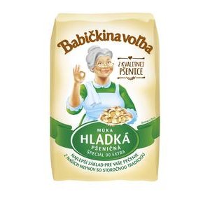 Múka hladká pšeničná 1 kg - Babičkina Voľba