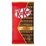 Kitkat čokoláda Double Chocolate 112 g - oblátka s náplňou v mlieč.a horkej čok.