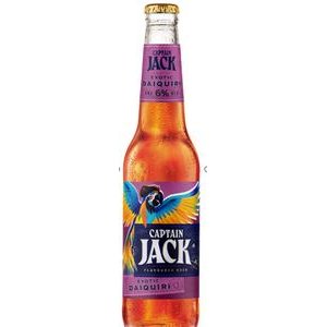 Captain Jack Daiquiri Exotic 0,33l, nevratná fľaša, špeciálny svetlý ležiak, ochutený