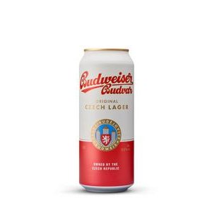 Pivo Budweiser Budvar Original Lager svetle 12% 0,5l/plech