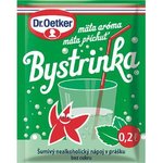 Bystrinka šumivý nápoj v prášku s Mätovou arómou Dr.Oetker 8 g