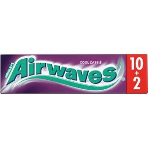 Žuvačka Airwaves Cool Cassis-s príchuťou mentolu a čier.ríbezle 10 + 2 ks / 17 g