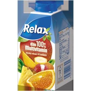 Relax 100 % Multivitamín 0,5 l - CD TetraPack