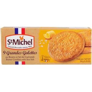 St.Michel Velké galetky 150g - tradičné francúzske sušienky s maslom a mors.solou