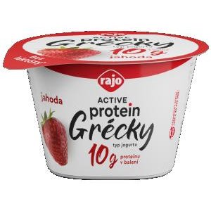 Rajo Active Protein Grécky jogurt Jahodový 150 g