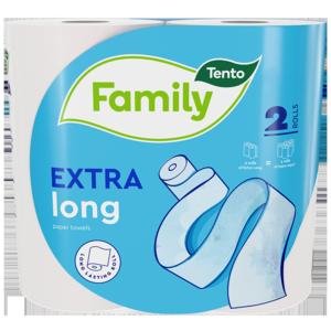 Papierové utierky Tento Family Extra Long - 2ks 2vr. 110 útržkové