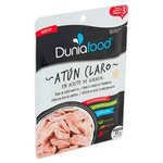 Tuniak DuniaFood v rastlinnom (slnečnicovom) oleji 85g / vrecko