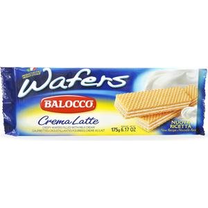 Balocco Wafer Crema Latte 175 g - oblátky s Mliečnou náplňou