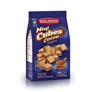 Balocco Wafer Crema Cacao 125 g - oblátky s Čokoládovou náplňou