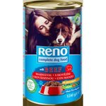 Konzerva pre psov s kúskami Hovädzieho mäsa Reno1240g