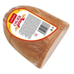 Koruna - Chlieb konzumný 450g balený,krájaný (pšenično-ražný), Peza
