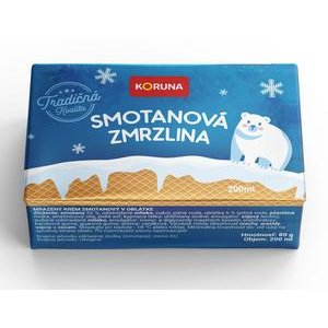 KORUNA Smotanová zmrzlina 200 ml, Ryba Žilina