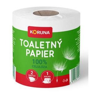 Koruna Toaletný papier Celulóza 2 vrstvový 1 kotúč