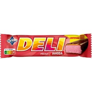 Deli tyčinka Jahodová v horkej čokoláde 35g