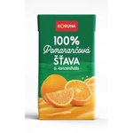Koruna - Pomarančová šťava 100% v TP 1l