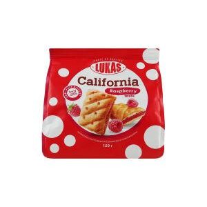 California šatôčky s malinovou náplňou 150g