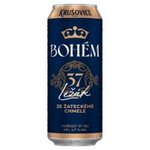 Pivo Krušovice svetlé Bohém 0,5l/plech