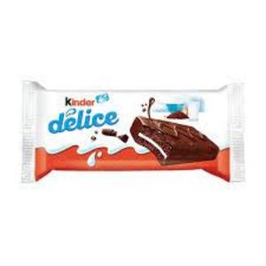 Kinder Delice 39g - Piškótové rezy s kakaom a mliečnou náplňou