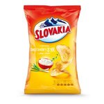 Slovakia Chips Smotanový syr a jarná cibuľka 130 g